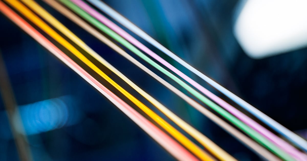How to identify fiber optic cables by color codes